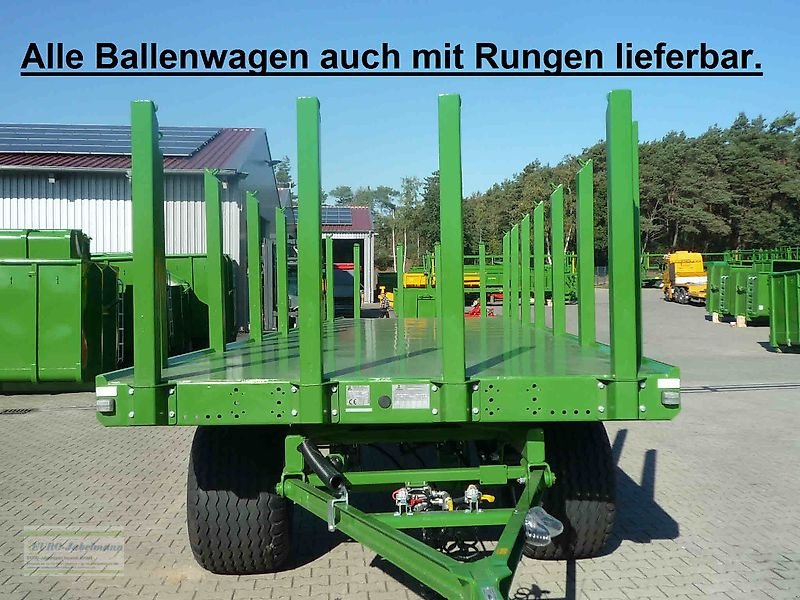 Ballentransportwagen a típus PRONAR 2-achs Anhänger, Ballenwagen, Strohwagen, TO 25; 12 to, Neumaschine ekkor: Itterbeck (Kép 23)