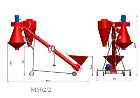 Sonstige Getreidelagertechnik a típus Conpexim M502.2 Vorreiniger NEU Leistung 15t/h, Neumaschine ekkor: Apetlon (Kép 1)