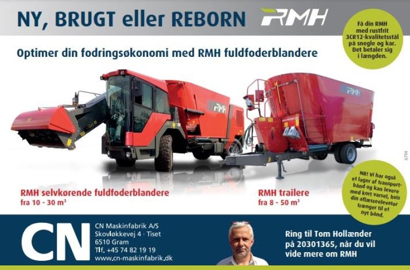 Futterverteilwagen a típus RMH Mixell 18 Kontakt Tom Hollænder 20301365, Gebrauchtmaschine ekkor: Gram (Kép 8)