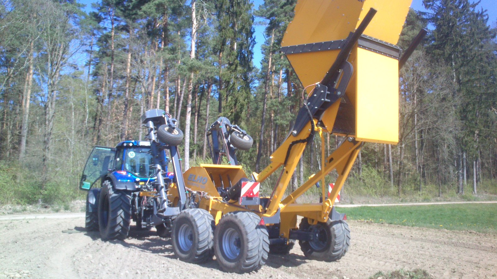 Sonstige Bodenbearbeitungsgeräte a típus Elho Scorpio 550, Neumaschine ekkor: Bodenwöhr/ Taxöldern (Kép 3)