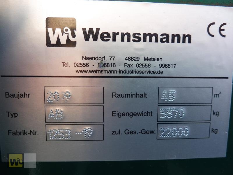 Güllecontainer a típus Sonstige Wernsmann-Feldrandcontainer, Neumaschine ekkor: Metelen (Kép 5)