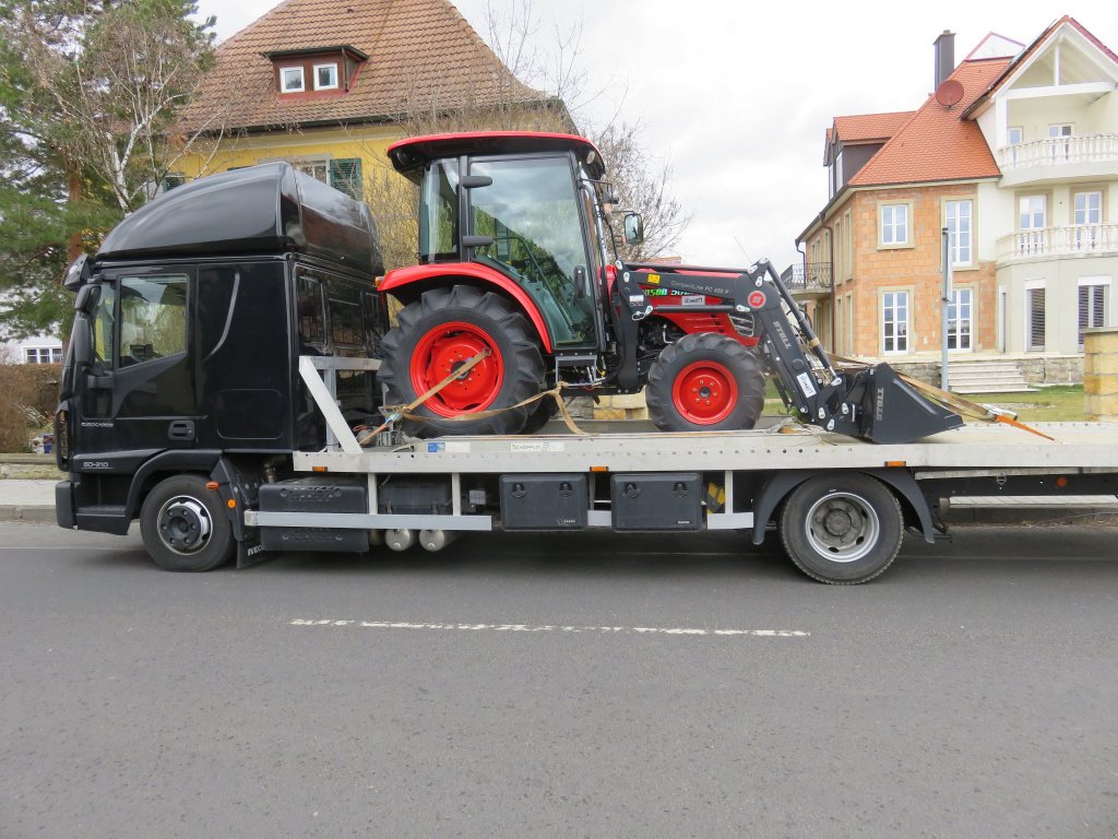 Traktor a típus Branson 5025 C  Klima Frontalder Stoll, Neumaschine ekkor: Sommerach (Kép 13)