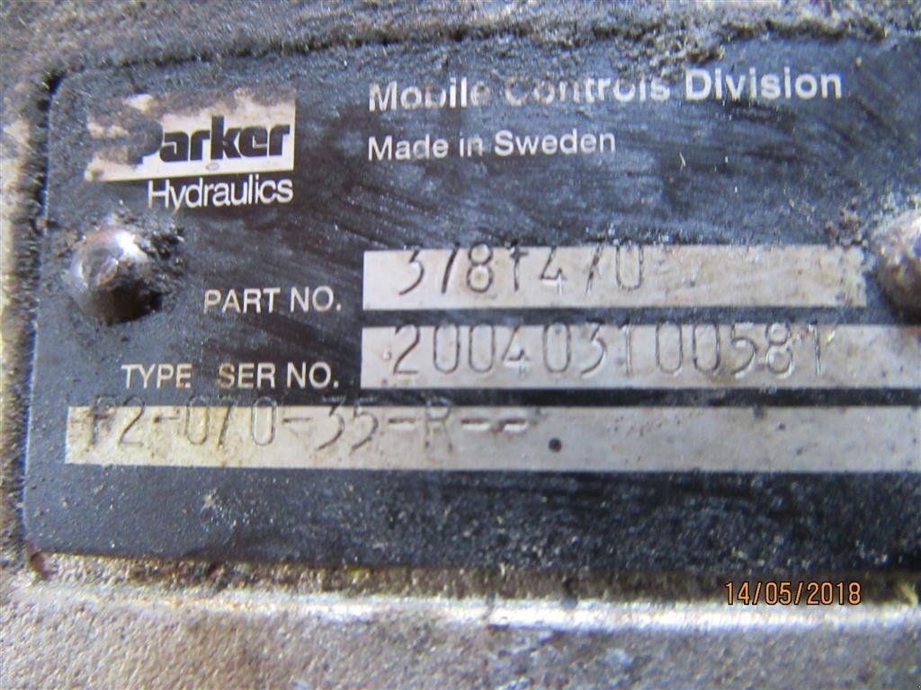 Sonstiges a típus Parker Stempel olie pumper, Gebrauchtmaschine ekkor: Høng (Kép 4)