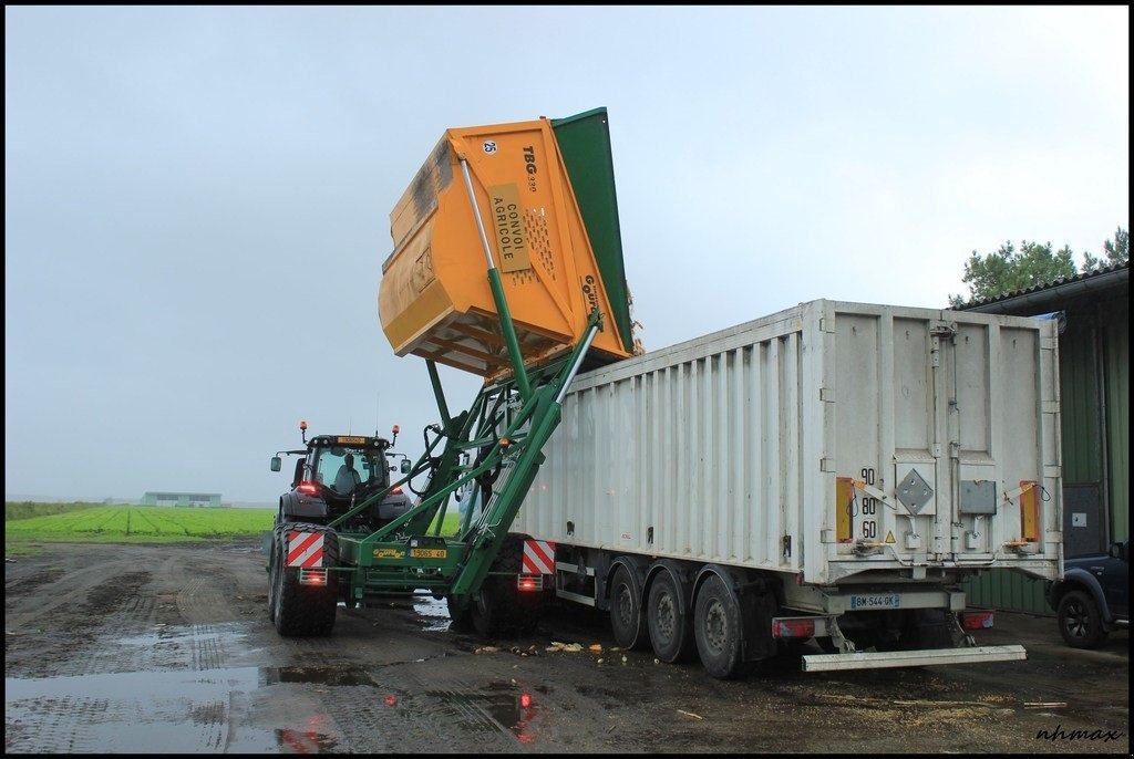 Sonstiges a típus GOURDON TBG 330 Effektiv højtipvogn til overlæsning af afgrøder i lastbiler m.m., Gebrauchtmaschine ekkor: Løgumkloster (Kép 6)