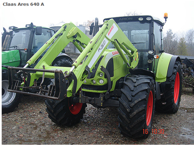Oldtimer-Traktor a típus CLAAS Arion 640, Neumaschine ekkor: Рівне (Kép 1)