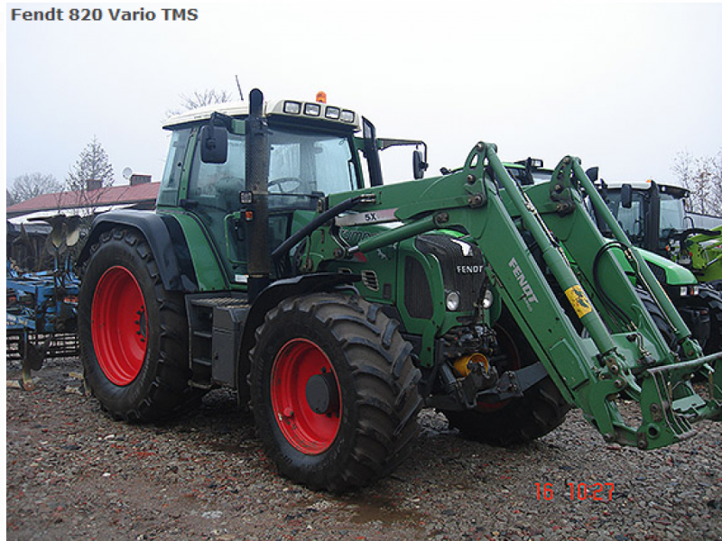 Oldtimer-Traktor a típus Fendt 820 Vario, Neumaschine ekkor: Рівне (Kép 1)