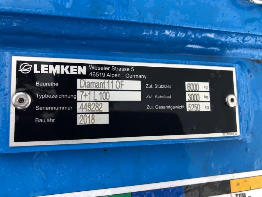 Scheibenpflug a típus Lemken EuroDiamant 11/7+1, Gebrauchtmaschine ekkor: Володарка (Kép 2)