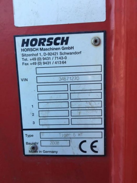 Kartoffelpflegetechnik a típus Horsch Tiger 6 MT, Gebrauchtmaschine ekkor: Володарка (Kép 6)
