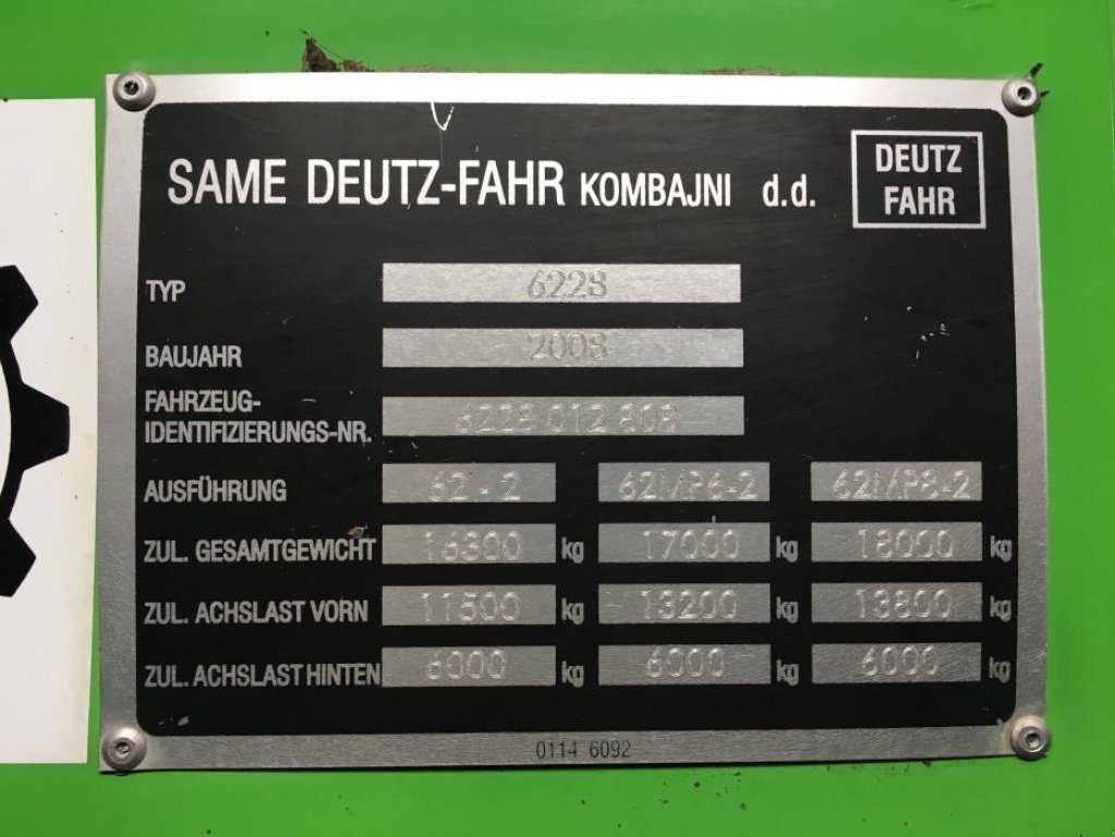 Oldtimer-Mähdrescher a típus Same Deutz Fahr 5690 HTS, Neumaschine ekkor: Га́йворон  (Kép 10)