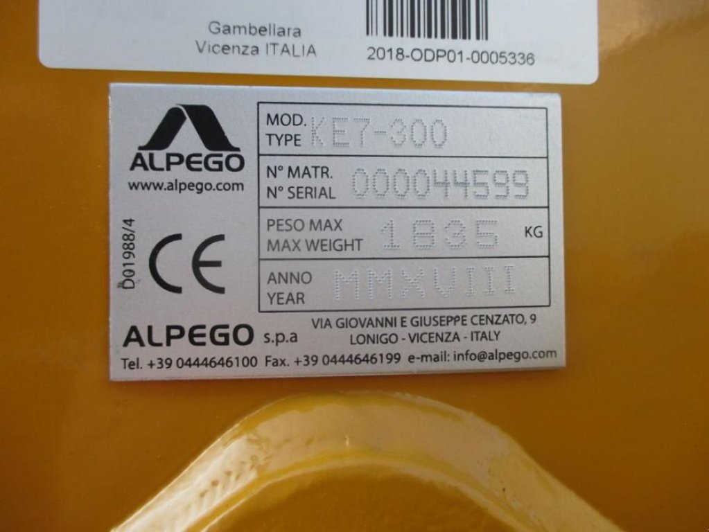 Spatenpflug a típus Alpego CraKer KE 7-300, Gebrauchtmaschine ekkor: Недригайлів (Kép 4)