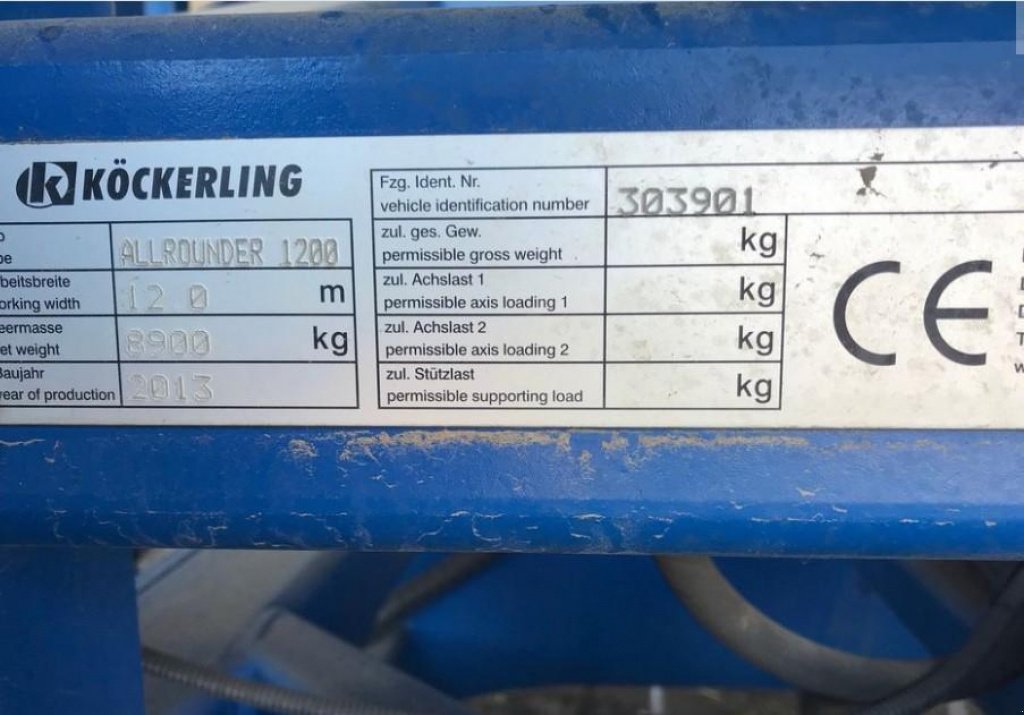 Kartoffelpflegetechnik a típus Köckerling Allrounder 1200,  ekkor: Черкаси (Kép 2)