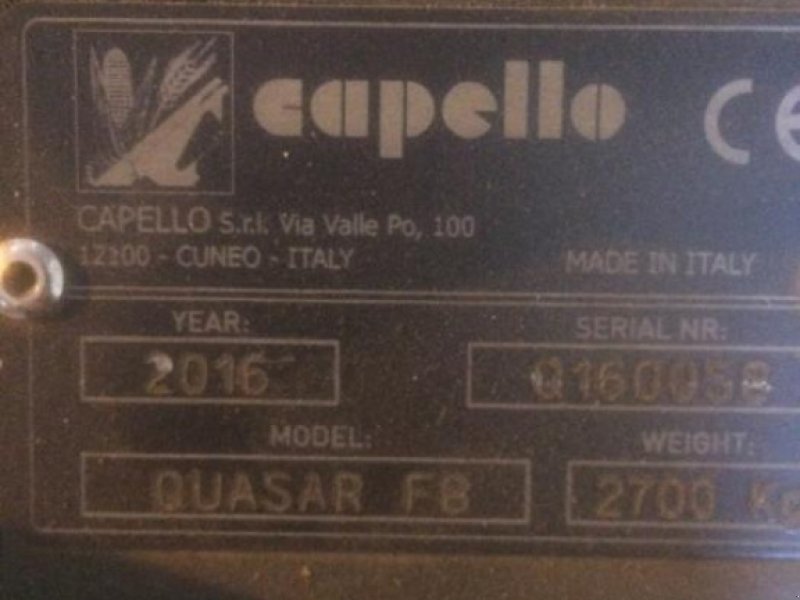 Maispflückvorsatz a típus Capello Quasar F8, Gebrauchtmaschine ekkor: Полтава (Kép 1)