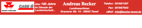 Becker Landmaschinen, Inh. Andreas Becker