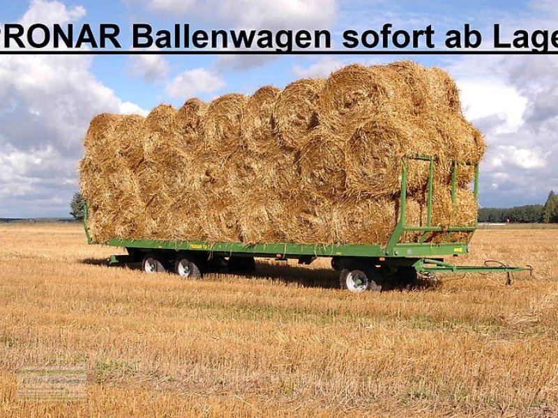 Ballentransportwagen a típus PRONAR Ballenwagen, Strohwagen, 10 t, 12 t, 15 t, 18 t, 24 t, NEU, Neumaschine ekkor: Itterbeck (Kép 1)