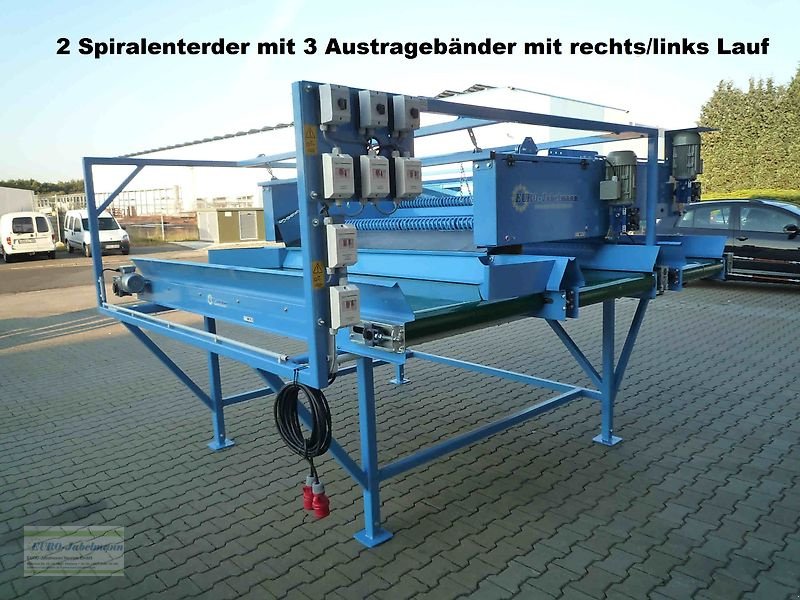 Lagertechnik a típus EURO-Jabelmann Doppelter Spiralwalzenenterder mit Austragebänder, NEU, Neumaschine ekkor: Itterbeck (Kép 1)